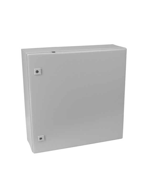 Closed metal enclosure to protect data logger