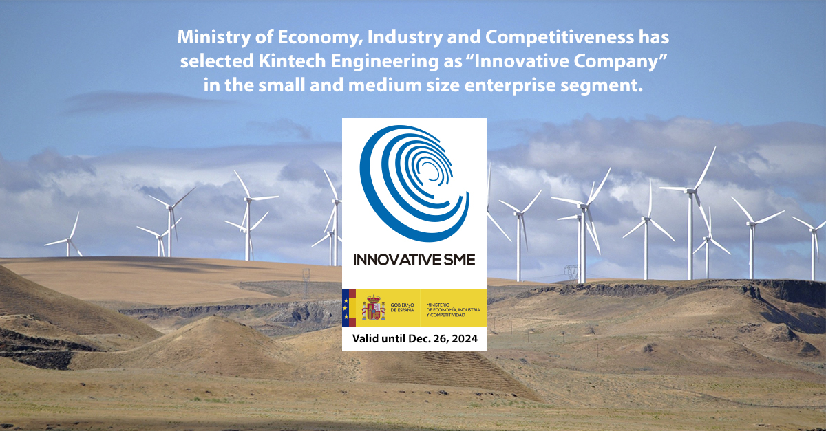 Granted Innovative SME by Ministry of Economy, Industry and Competitiveness